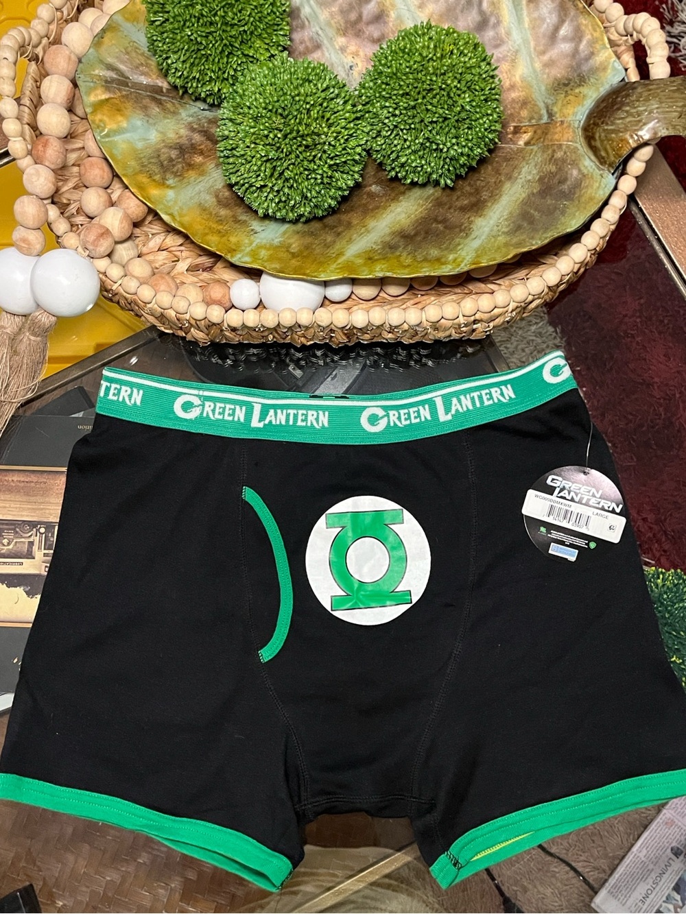 Men’s Green Lantern Boxer Briefs